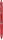 Golyóstoll, 0,25 mm, nyomógombos, PILOT 'Acroball', piros