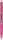 Golyóstoll, 0,25 mm, nyomógombos, PILOT 'Acroball', rózsaszín