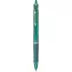 Golyóstoll, 0,25 mm, nyomógombos, PILOT "Acroball", zöld