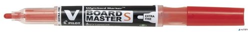 Táblamarker, 1,3 mm, EF, kúpos, PILOT "V-Board Master S", piros