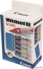 Táblamarker készlet, 2,3 mm, kúpos, tartóval és szivaccsal, PILOT 'V-Board Master', 5 különböző szín