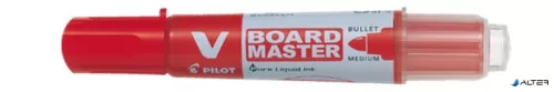 Táblamarker, 2,3 mm, kúpos, PILOT "V-Board Master", piros