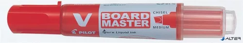 Táblamarker, 2,2-5,2 mm, vágott, PILOT 'V-Board Master', piros