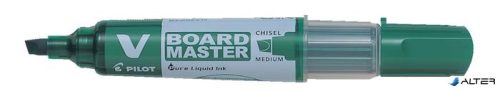 Táblamarker, 2,2-5,2 mm, vágott, PILOT "V-Board Master", zöld