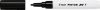 Dekormarker, 1 mm, PILOT 'Pintor F', fekete