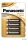 Elem, AA ceruza, 4 db, PANASONIC 'Alkaline power'