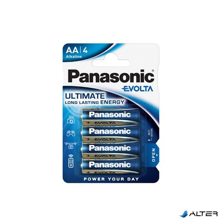 Elem, AA ceruza, 4 db, PANASONIC "Evolta"