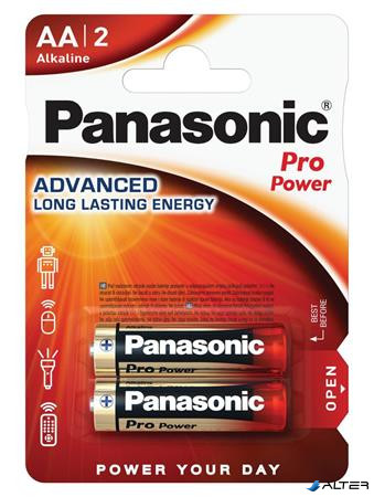 Elem, AA ceruza, 2 db, PANASONIC 'Pro power'