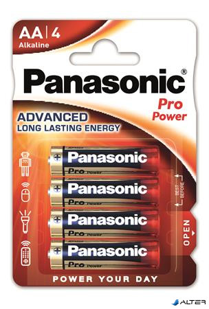 Elem, AA ceruza, 4 db, PANASONIC "Pro power"