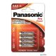 Elem, AAA mikro, 4 db, PANASONIC "Pro power"