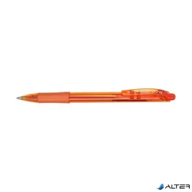   Golyóstoll, 0,35 mm, nyomógombos, PENTEL 'BK417', narancs