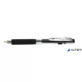   Golyóstoll, 0,35 mm, nyomógombos, PENTEL "BK437", fekete