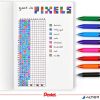 Zseléstoll, 0,35 mm, nyomógombos, PENTEL "EnerGelX BL107", fekete