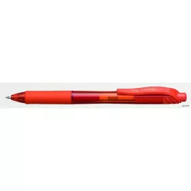   Zseléstoll, 0,35 mm, nyomógombos, PENTEL "EnerGelX BL107", narancs