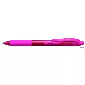   Zseléstoll, 0,35 mm, nyomógombos, PENTEL "EnerGelX BL107", rózsaszín