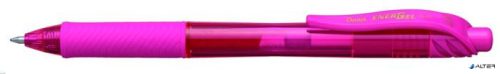 Zseléstoll, 0,35 mm, nyomógombos, PENTEL "EnerGelX BL107", rózsaszín