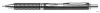 Zseléstoll, 0,35 mm, nyomógombos, fekete tolltest, PENTEL "EnerGel BL-407" fekete, ajándék kék tollbetéttel