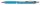 Rollertoll, 0,35 mm, nyomógombos, égszínkék tolltest, PENTEL 'EnerGel BL-407' kék