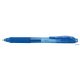 Zseléstoll, 0,25 mm, nyomógombos, PENTEL "EnerGelX BLN105", kék