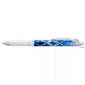   Zseléstoll, 0,25 mm, nyomógombos, PENTEL "EnerGel BLN75 Kiriko, Flying Arrow", kék