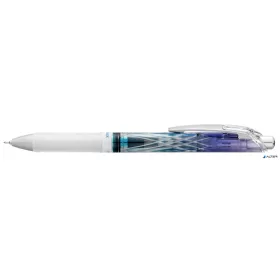  Zseléstoll, 0,25 mm, nyomógombos, PENTEL "EnerGel BLN75 Kiriko, Lattice", kék