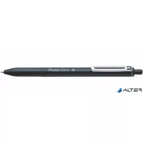   Golyóstoll, 0,35 mm, nyomógombos, PENTEL 'iZee', fekete