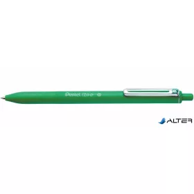   Golyóstoll, 0,35 mm, nyomógombos, PENTEL 'iZee', zöld