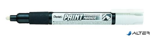 Lakkmarker, 2 mm, kúpos, PENTEL "MMP20", fehér