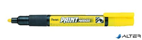 Lakkmarker, 2 mm, kúpos, PENTEL "MMP20", sárga