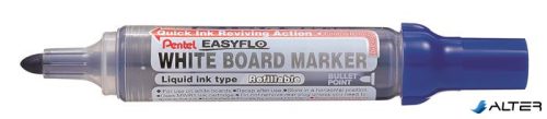 Táblamarker, 6 mm,  kúpos hegy, PENTEL "Easyflo", kék