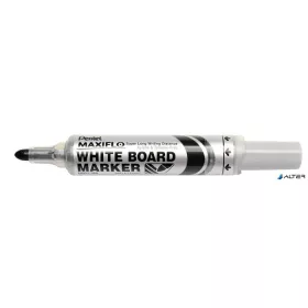   Táblamarker, 2,5 mm, kúpos, PENTEL "Maxiflo MWL5M", fekete