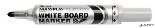 Táblamarker, 2,5 mm, kúpos, PENTEL "Maxiflo MWL5M", fekete