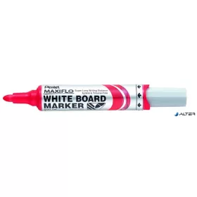   Táblamarker, 2,5 mm, kúpos, PENTEL 'Maxiflo MWL5M', piros