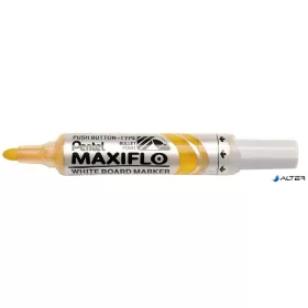   Táblamarker, 2,5 mm, kúpos, PENTEL 'Maxiflo MWL5M', sárga