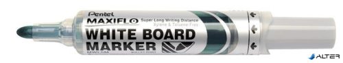Táblamarker, 2,5 mm, kúpos, PENTEL "Maxiflo MWL5M", zöld