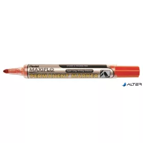   Alkoholos marker, 1,5 mm, kúpos, PENTEL 'Maxiflo NFL50', piros