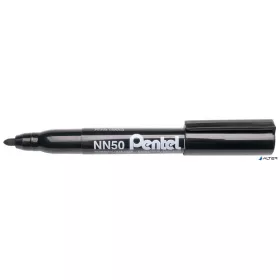   Alkoholos marker, 1,3 mm, kúpos, PENTEL "NN50", fekete