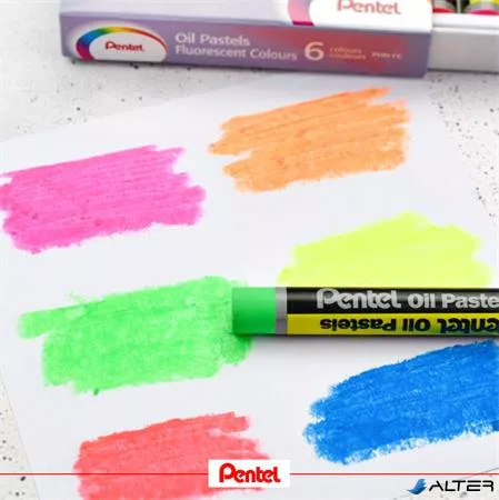 Olajpasztell kréta, PENTEL, 'Arts', 12 különböző szín