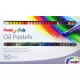 Olajpasztell kréta, PENTEL, 'Arts', 50 különböző szín