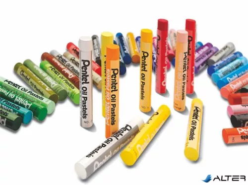 Olajpasztell kréta, PENTEL, 'Arts', 50 különböző szín