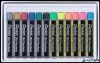 Olajpasztell kréta, PENTEL, "Arts", 12 különböző fluoreszkáló és metál szín