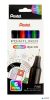 Tűfilc készlet, 0,4 mm, PENTEL "Pointliner", 6 különböző szín