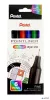 Tűfilc készlet, 0,4 mm, PENTEL "Pointliner", 6 különböző szín