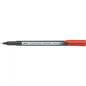 Tűfilc, 0,4 mm, PENTEL 'Pointliner', piros