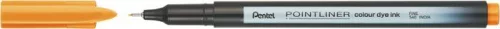 Tűfilc, 0,4 mm, PENTEL "Pointliner", sunset narancs