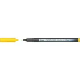 Tűfilc, 0,4 mm, PENTEL 'Pointliner', citromsárga