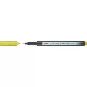 Tűfilc, 0,4 mm, PENTEL 'Pointliner', limezöld