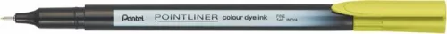 Tűfilc, 0,4 mm, PENTEL 'Pointliner', limezöld
