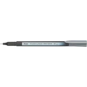 Tűfilc, 0,4 mm, PENTEL 'Pointliner', szürke