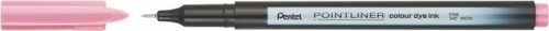 Tűfilc, 0,4 mm, PENTEL "Pointliner", babarózsaszín